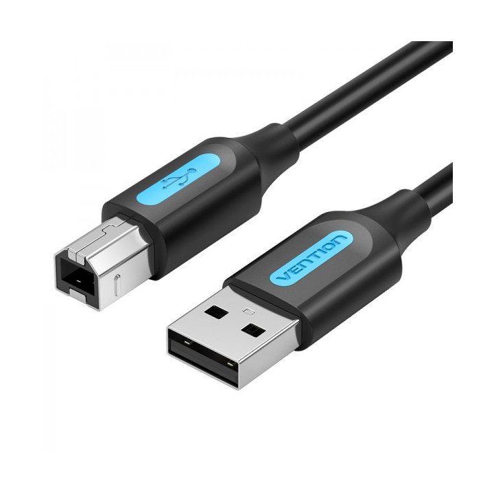 Vention Cable Impresora USB 2.0 Macho a USB-B Macho - 5m - Color Negro
