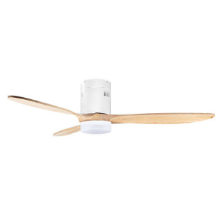 Orbegozo CP 114132 Ventilador de Techo Moderno - Potente Motor DC - Luz LED Ajustable - Funcion Reversible para Invierno y Vera