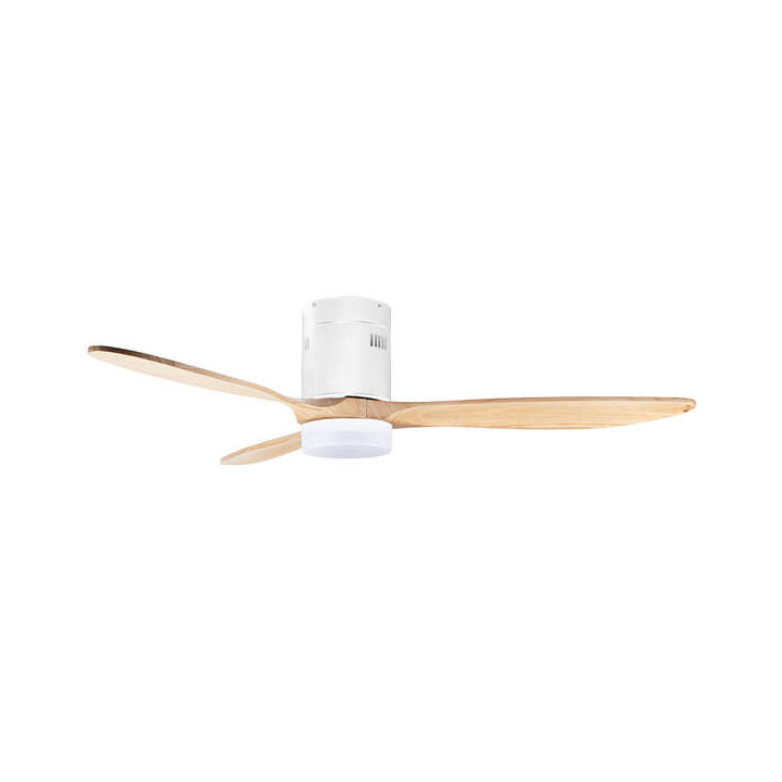 Orbegozo CP 114132 Ventilador de Techo Moderno - Potente Motor DC - Luz LED Ajustable - Funcion Reversible para Invierno y Vera