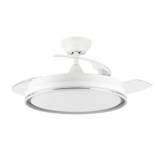 Orbegozo CP 135105 Ventilador de Techo Elegance Eficiente y Silencioso - Iluminacion LED - Mando a Distancia - Sistema Reversib
