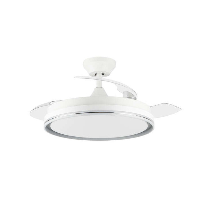 Orbegozo CP 135105 Ventilador de Techo Elegance Eficiente y Silencioso - Iluminacion LED - Mando a Distancia - Sistema Reversib