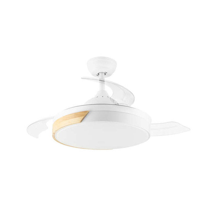 Orbegozo CP 136105 Ventilador de Techo Elegance Ventilador de Techo con Diseño Elegante y Funcionalidad Optima - Aspas Retract