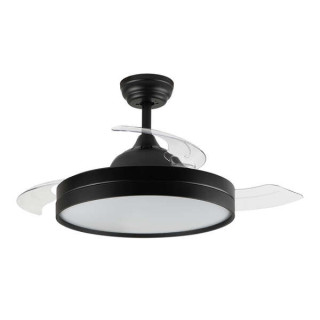 Orbegozo CP 137105 Ventilador de Techo Elegance Eficiente y Silencioso - Aspas Retractiles - Motor DC - Luz LED - Mando a Dista