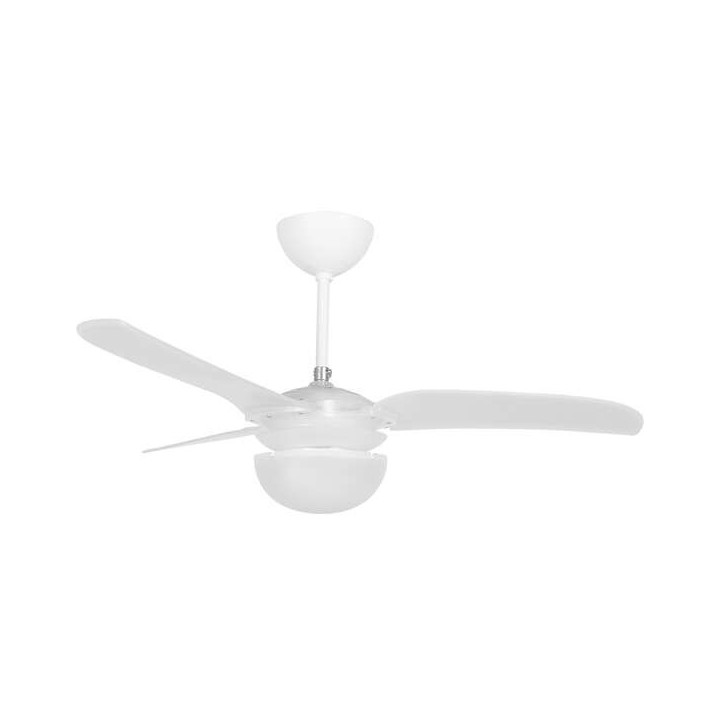 Orbegozo CP 75120 Ventilador de Techo Elegante y Funcional - Ideal para Espacios Pequeños - Silencioso - 3 Velocidades - Mando