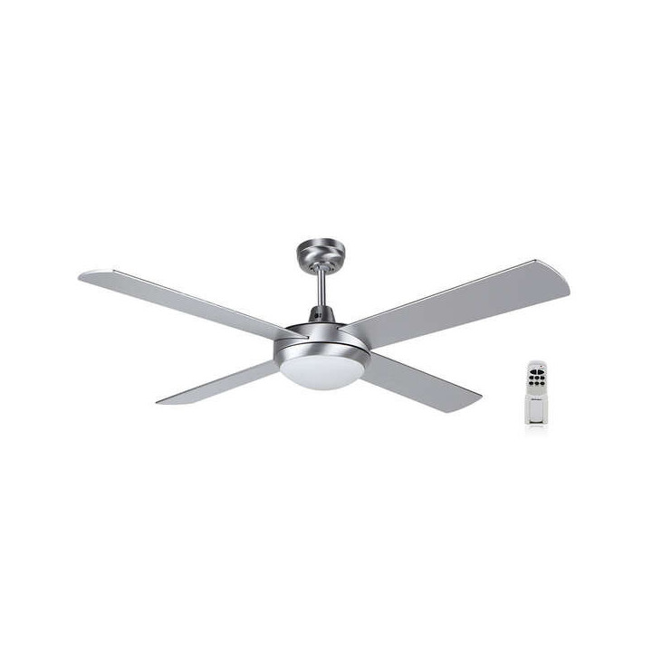 Orbegozo CP 77132 Ventilador de Techo Plateado - Silencioso y Eficiente - Mando a Distancia - Ahorro Energetico - Elegancia y C