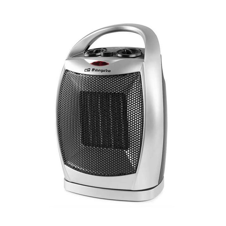 Orbegozo CR 5021 Calefactor Ceramico Oscilante - Potencia 1500W - Termostato Ajustable - Funcion Ventilador - Proteccion Antivu