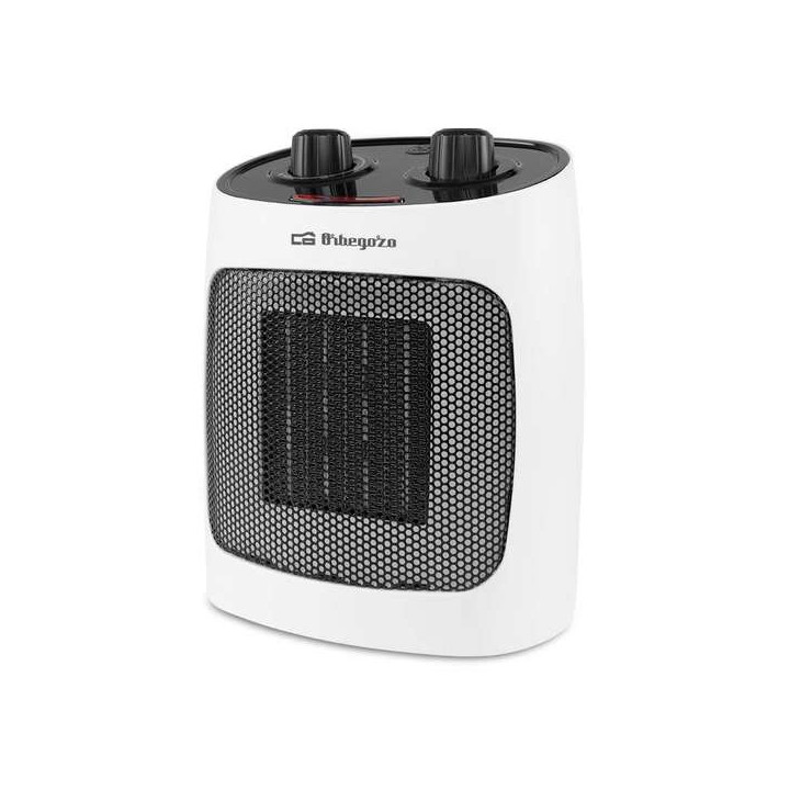 Orbegozo CR 5031 Calefactor Ceramico Compacto - Potencia 2000W - Elemento Calefactor Ceramico PTC - 3 Modos de Funcionamiento -