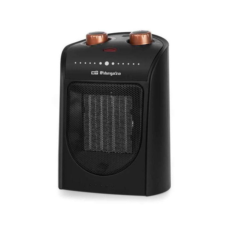 Orbegozo CR 5038 Calefactor Ceramico Compacto - Potente y Eficiente - Oscilante - 3 Modos de Funcionamiento - Termostato Regula