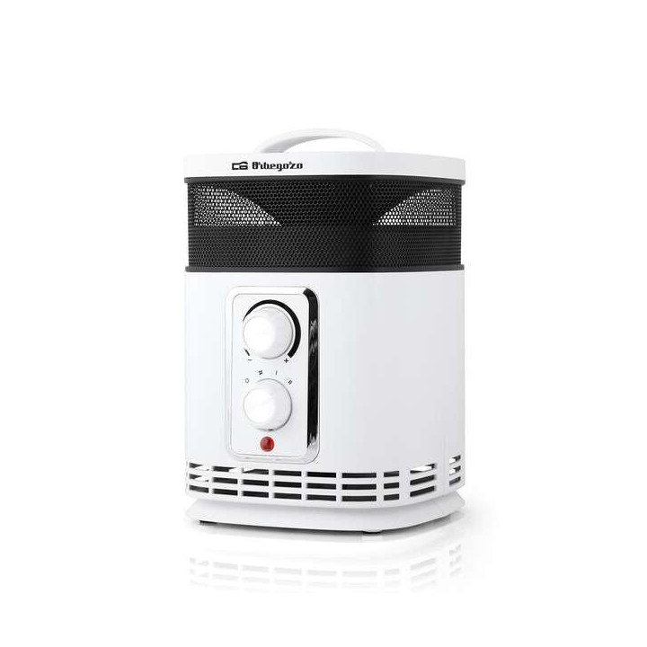 Orbegozo CR 6025 Calefactor Enviroheat - Calefaccion 360° - Potencia 1500W - Diseño Moderno - Termostato Regulable - Modo Ven