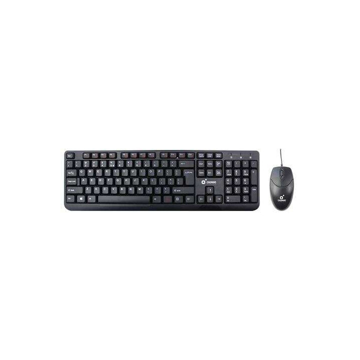 Cromad Pack USB Teclado + Raton 1000dpi 3 Botones