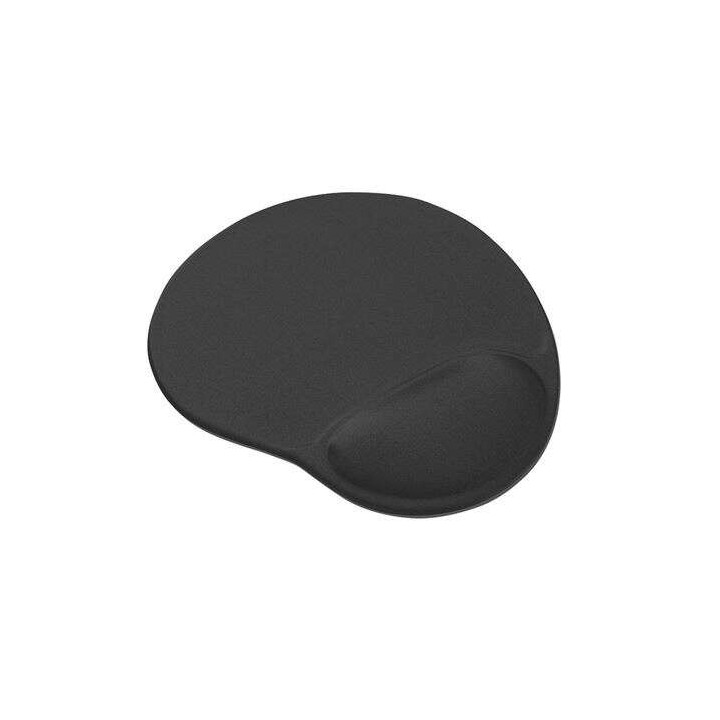 Cromad Alfombrilla Raton con Reposamuñecas de Gel - Base Antideslizante - Medidas 23.5x19.5 cm