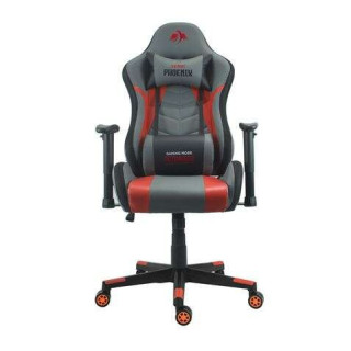 Cromad Serie Phoenix Silla Gaming - Altura Regulable con Piston de Gas Clase 2 - Reclinable hasta 180º - Cojines Lumbar y Cerv
