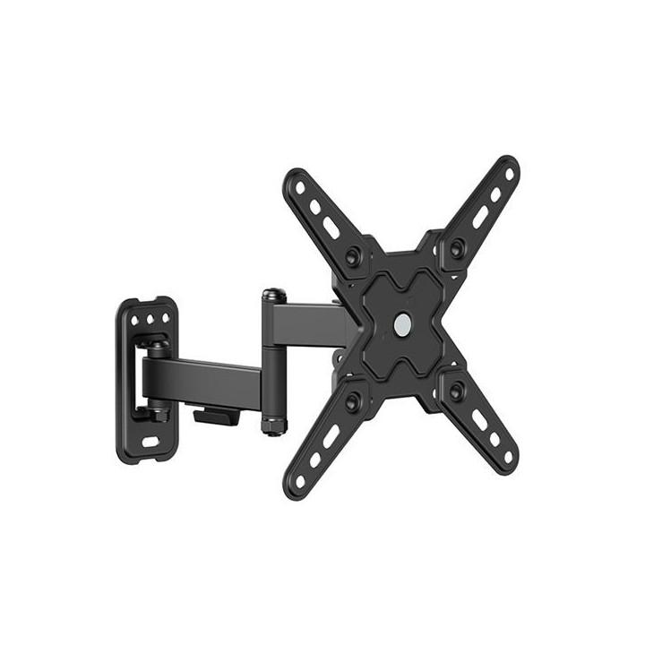Cromad Soporte de Pared con Brazo Articulado para TV de 13"-43" - Giratorio