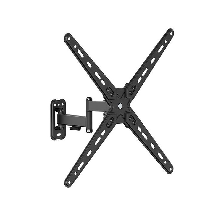 Cromad Soporte de Pared con Brazo Articulado para TV de 13"-55" - Giratorio