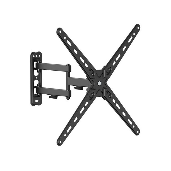 Cromad Soporte de Pared con Brazo Articulado para TV de 13"-55" - Giratorio