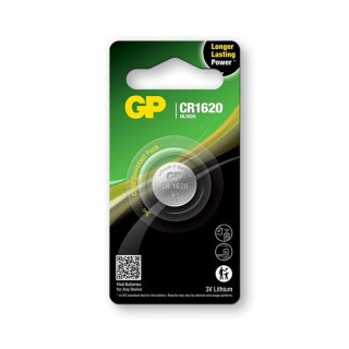 GP Lithium CR1620 Pack de 1 Pila 3V