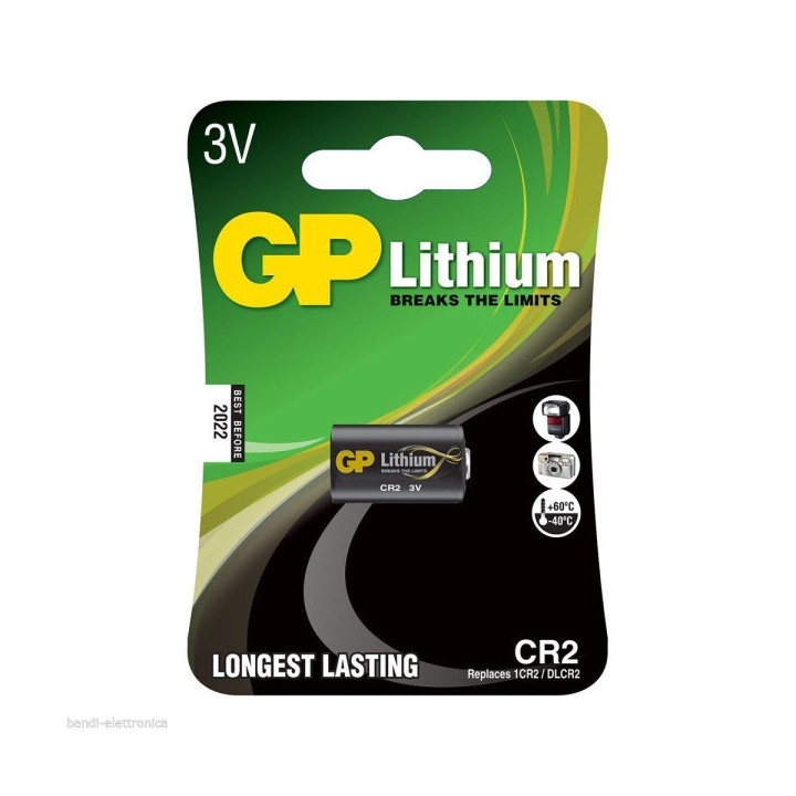 GP Lithium CR2 Pack de 1 Pila CR2 3V
