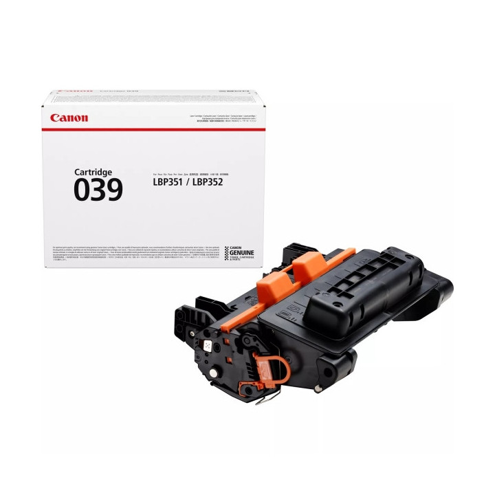 Canon 039 Negro Cartucho de Toner Original - 0287C001