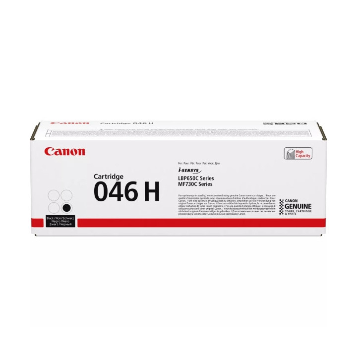 Canon 046H Negro Cartucho de Toner Original - 1254C002