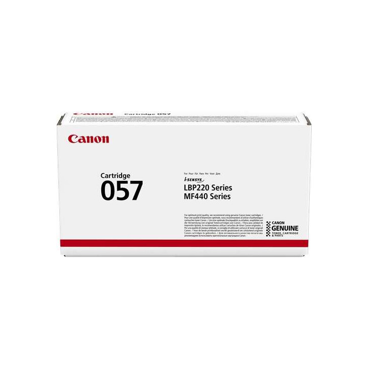 Canon 057 Negro Cartucho de Toner Original - 3009C002