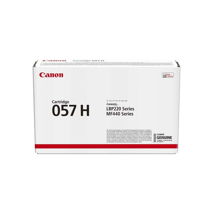 Canon 057H Negro Cartucho de Toner Original - 3010C002/3010C004
