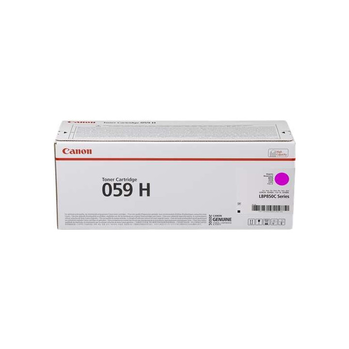 Canon 059H Magenta Cartucho de Toner Original - 3625C001