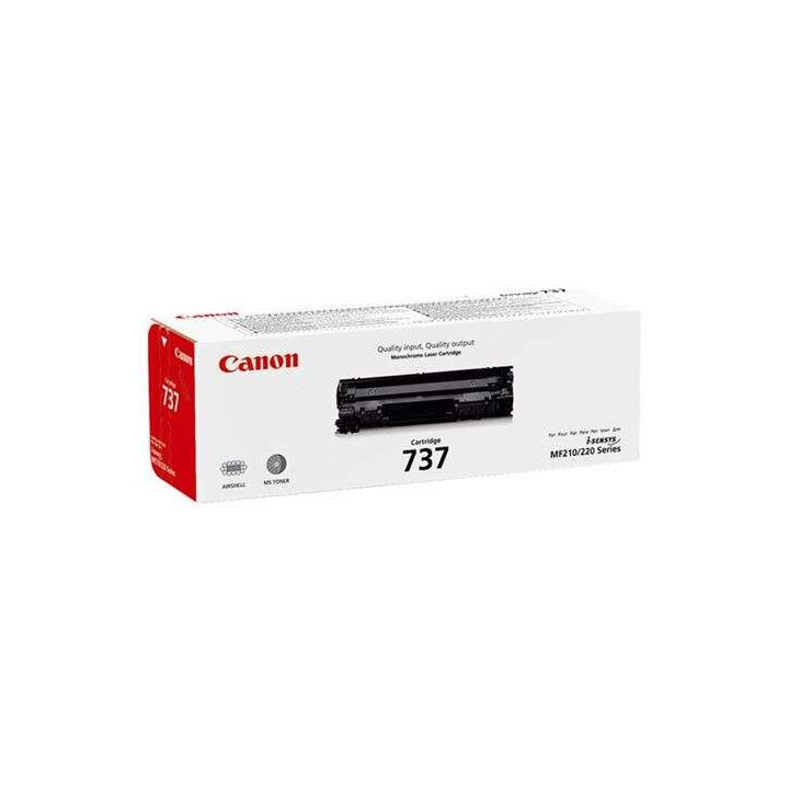 Canon 737 Negro Cartucho de Toner Original - 9435B002