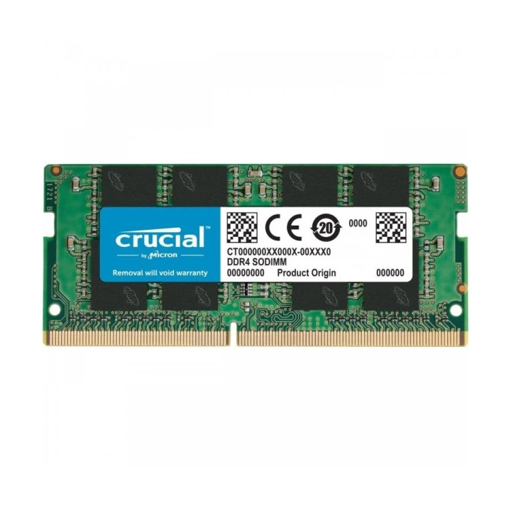 Crucial Memoria RAM DDR4 32GB 3200Mhz PC4-25600 CL22 SO-DIMM