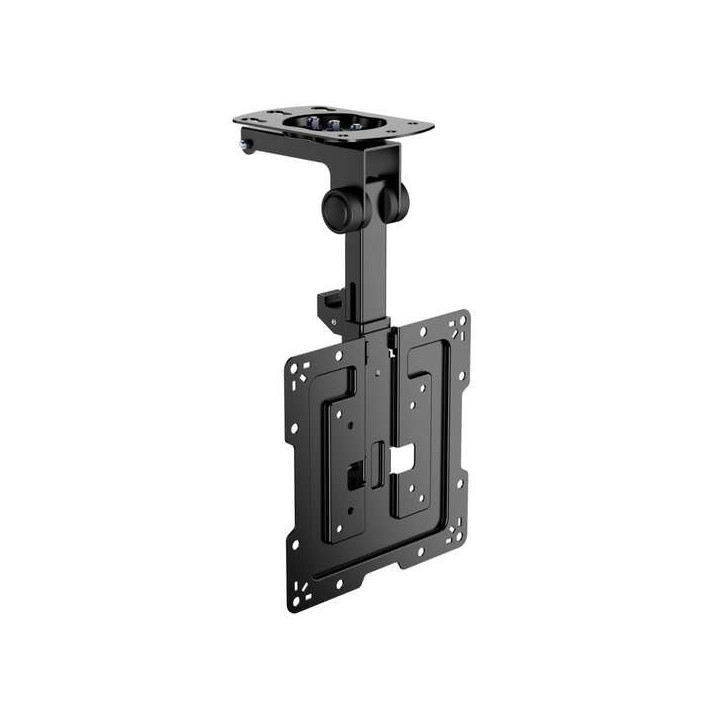 Aisens Soporte de Techo Giratorio - Plegable para Monitor/TV 20Kg de 19-43 - Color Negro