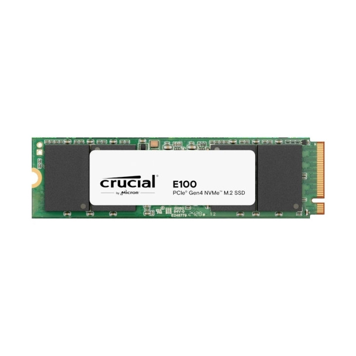 Crucial E100 Disco Duro Solido SSD 480GB M2 PCIe NVMe 4.0