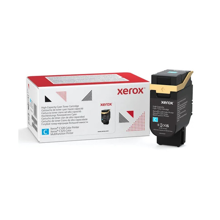 Xerox C320 C325 Cyan Cartucho de Toner Original - 006R04828