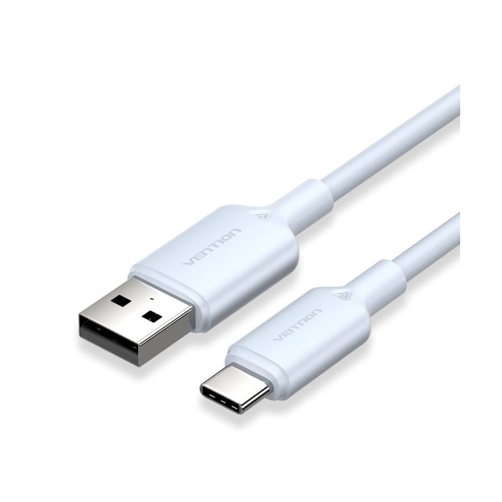 Vention Cable USB-C a USB-A 3A 60W - 2m - Trenzado - Color Azul