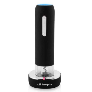 Orbegozo CU 4100 Sacacorchos Electrico Recargable - Extraccion Rapida y Sencilla del Corcho - Diseño Elegante y Ergonomico - R