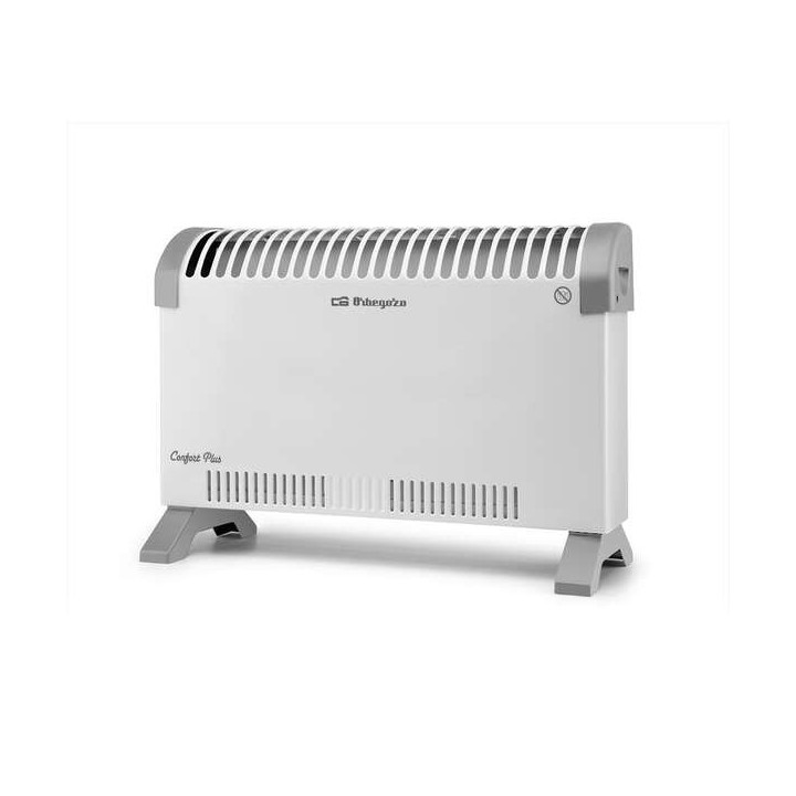 Orbegozo CV 1300 Convector Compacto - Potente Calefaccion con Distribucion Homogenea - Control de Potencia y Termostato Regulab