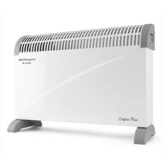 Orbegozo Convector CVT 3400 B - Calor Rapido y Homogeneo - Potencia Regulable - Seguridad Ante Sobrecalentamiento - Ideal para