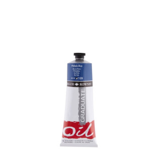 Daler Rowney Graduate Pintura al Oleo - Tubo de Aluminio - 220ml - Color Azul Ftalo
