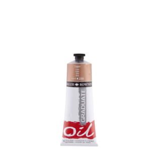 Daler Rowney Graduate Pintura al Oleo - Tubo de Aluminio - 220ml - Color Cobre