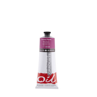 Daler Rowney Graduate Pintura al Oleo - Tubo de Aluminio - 220ml - Color Magenta Permanente