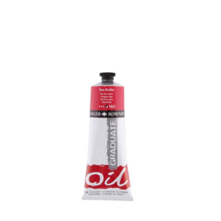 Daler Rowney Graduate Pintura al Oleo - Tubo de Aluminio - 220ml - Color Rosa Madder