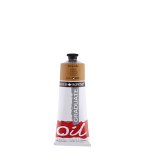 Daler Rowney Graduate Pintura al Oleo - Tubo de Aluminio - 220ml - Color Ocre Amarillo