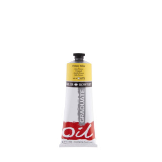 Daler Rowney Graduate Pintura al Oleo - Tubo de Aluminio - 220ml - Color Amarillo Primario
