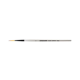 Daler Rowney Graduate Pincel Acuarela - Pelo Sintetico - Mango Corto - Liner Extra Largo Nº1