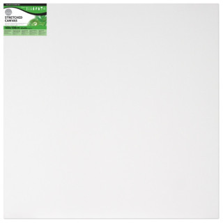 Daler Rowney Simply Bastidor Entelado - 100x100cm - Imprimacion Triple - Grano Medio - 100% Algodon sin Acido - 250g - Color Bl