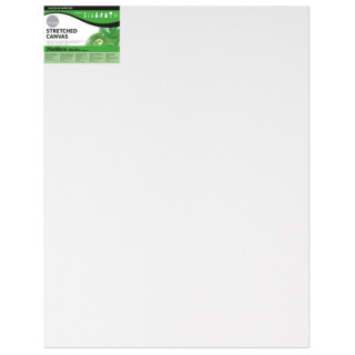 Daler Rowney Simply Bastidor Entelado - 60x90cm - Imprimacion Triple - Grano Medio - 100% Algodon sin Acido - 250g - Color Blan
