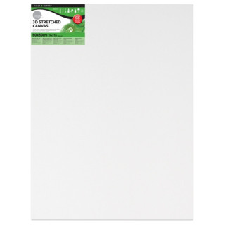 Daler Rowney Simply Bastidor Entelado 3D - 60x80cm - Imprimacion Triple - Grano Medio - 100% Algodon sin Acido - 250g - Color B
