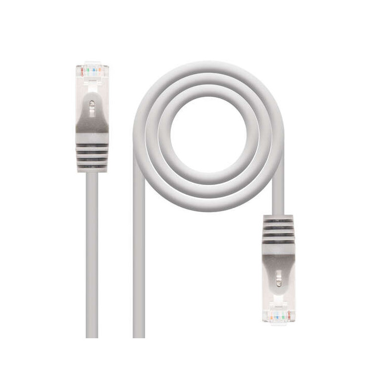 Nanocable Cable de Red Latiguillo RJ45 Cat.6 FTP AWG24 5m - Color Gris