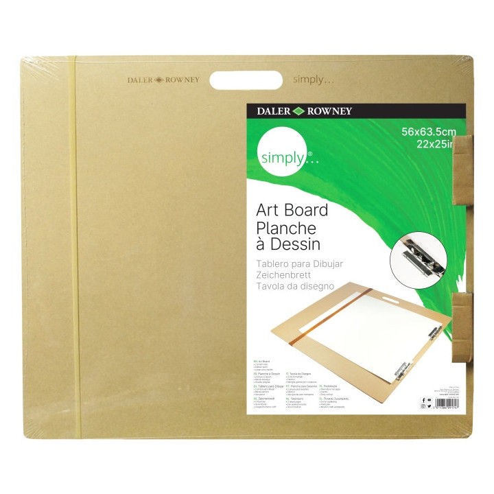 Daler Rowney Simply Plancha de Madera para Dibujar -56x63.5cm - Color Madera Claro