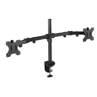 Tooq Soporte de Mesa con Brazos Articulados para 2 Monitores de 13"-32" - Giratorio e Inclinable - Gestion de Cables - Peso Max