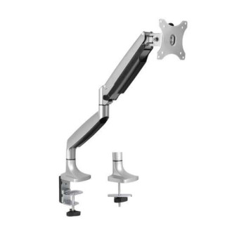 Tooq Soporte de Mesa con Brazo Articulado para Monitor de 13"-32" - Giratorio e Inclinable - Piston de Gas - Peso Max 9kg - VES