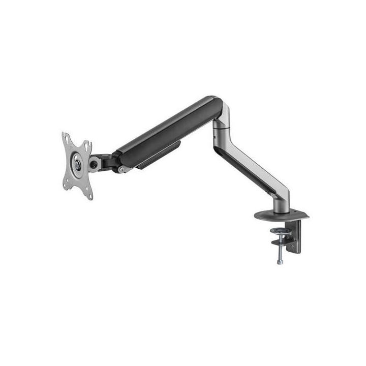 Tooq Soporte Mesa Pantallas Giratorio Inclinacion 1 Brazo 17-32" - Color Gris